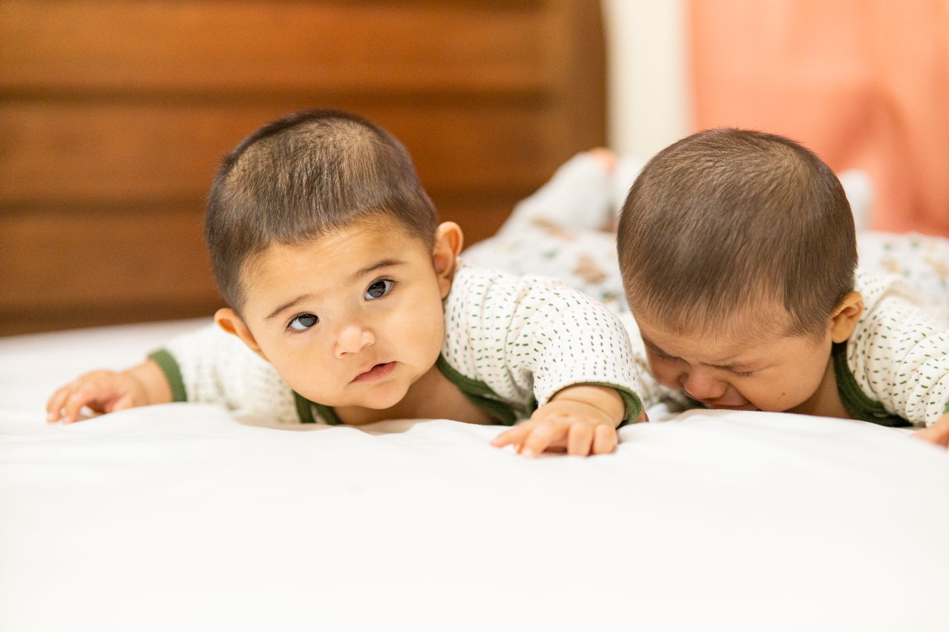Un faire-part pour des jumeaux