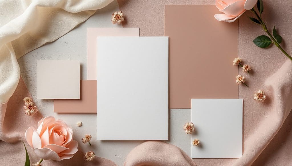 Palette de couleurs pour un faire-part : les accords sûrs