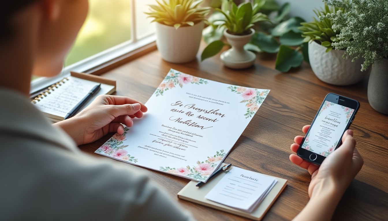 Relire son faire-part avant impression : la checklist