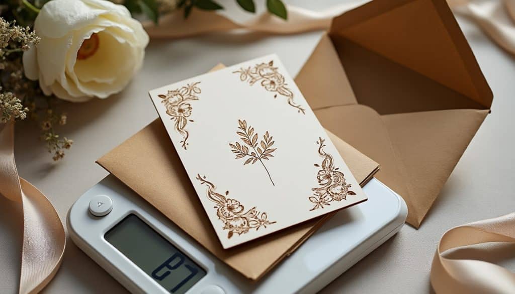 Faire-part de mariage en bois : rendu, poids et coût d&rsquo;envoi